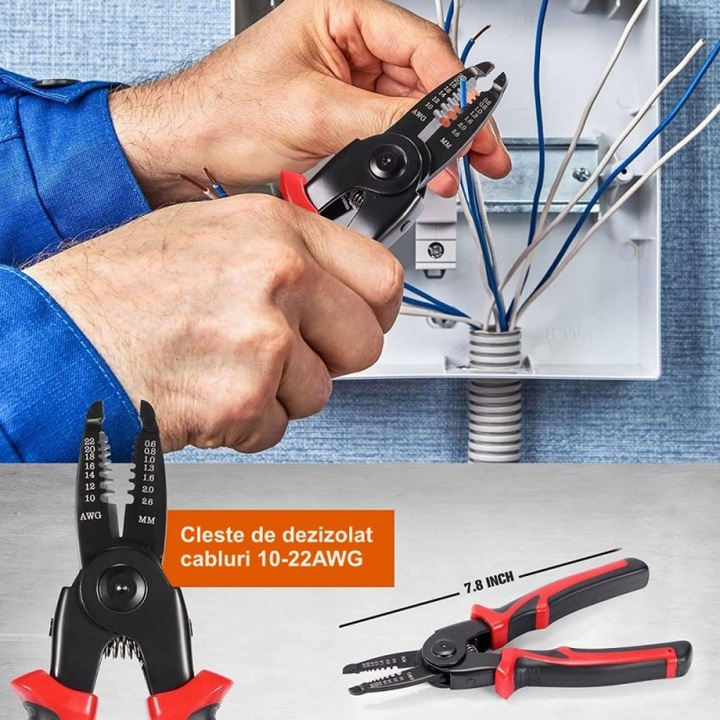 Set Multifunctional 5 in 1, Patent, Dezizolat, Cleste, Sertizat, Foarfeca, Unelte Multifunctionale, Set Unelte Profesionale