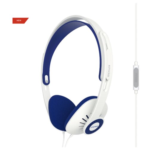 Casti cu fir Luka KPH30iW, On-Ear, cu microfon, alb