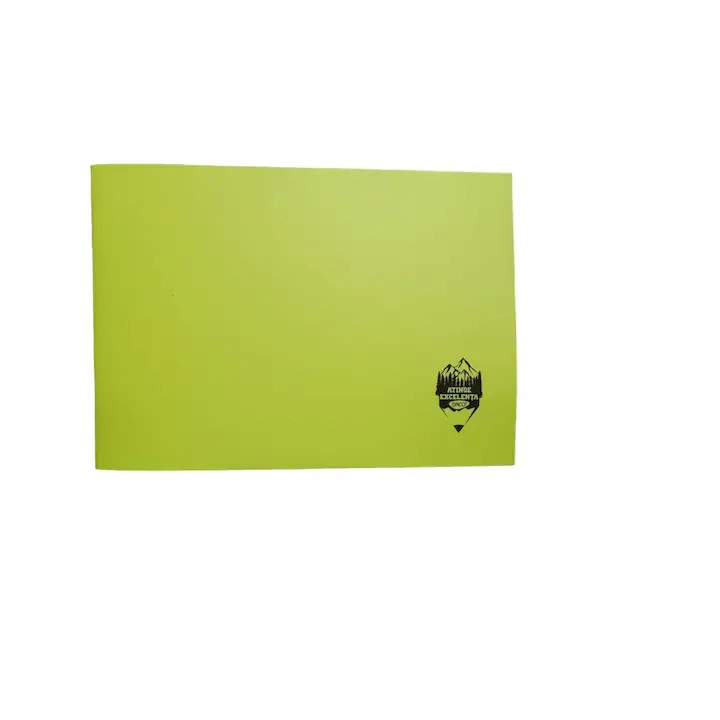 Caiet Daco biologie A4 24 file capsate, coperta plastic verde, liniatura dictando si velin