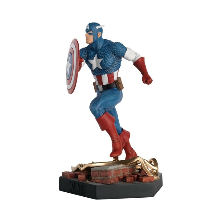 Фигурка Eaglemoss, Марвел срещу Капитан Америка, мащаб 1:16, многоцветна, 14+
