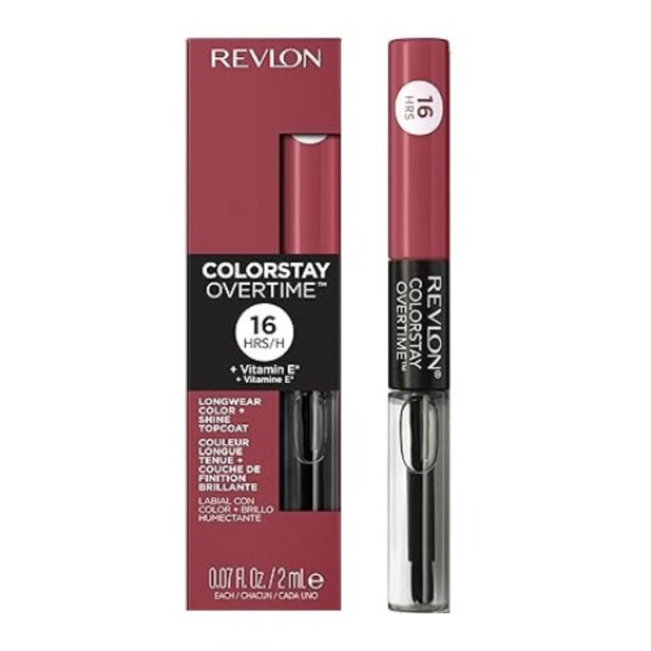 Червило, Revlon, Colorstay Overtime Lipcolor, 380 Always Sienna, Устойчиво на пренасяне, 2 ml