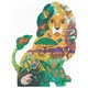 Puzzle Puzz'Art Leu, Djeco, +7 ani, multicolor, 350 piese
