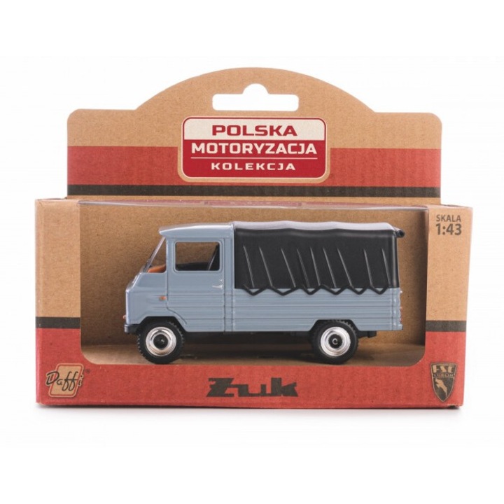 Automacheta Daffi, PRL Zuk, fém műanyag elemekkel, szürke, FSC