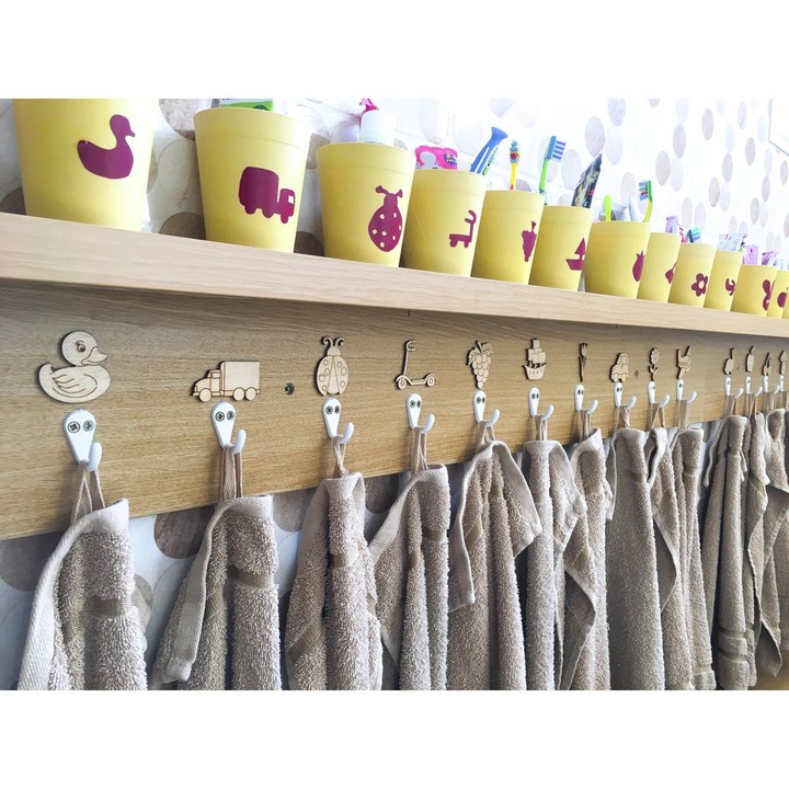 Natúr fa - Ovis jelek 5cm 20db/csomag