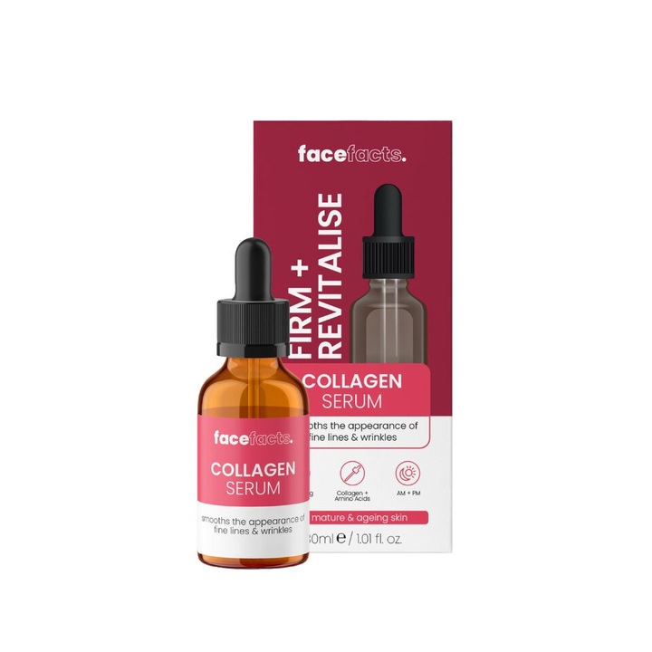 Серум за лице, Face Facts, Колаген, 30 мл