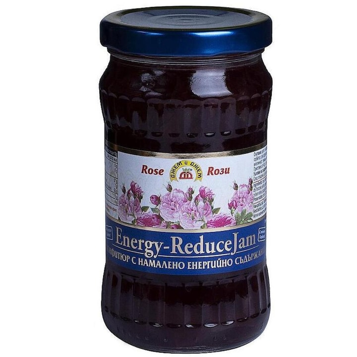 Gem din Petale de Trandafiri fara zahar, 340g