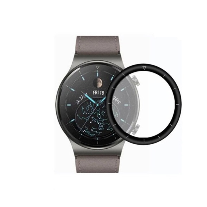 Sticla securizata 3D pentru Huawei Watch GT3 Pro, 46mm, negru