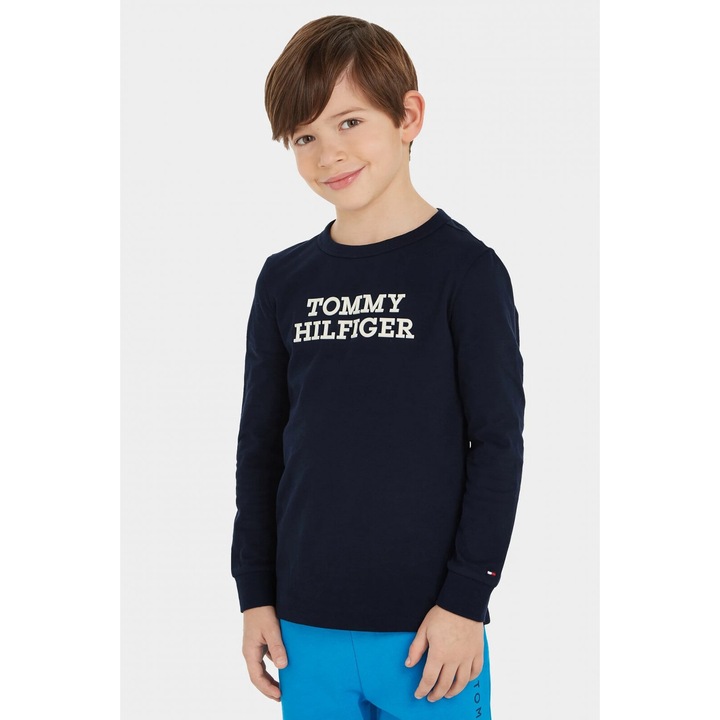 Tommy Hilfiger gyerekblúz KB0KB08554, Tengerészkék