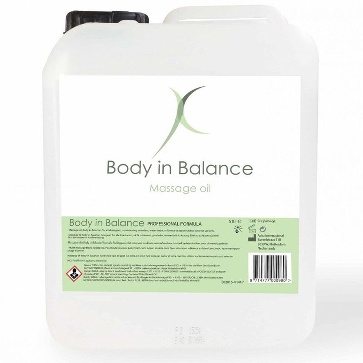 Ulei de masaj Body in Balance, neutru, hidratant, 5000ml