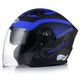 Casca moto cu ochelari integrati, AWINA, JK528, ECE 22.06, Protectie UV, M 57-58 cm