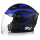 Casca moto cu ochelari integrati, AWINA, JK528, ECE 22.06, Protectie UV, M 57-58 cm