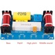 Filtru divizor de frecventa pe 3 cai, JENUOS®, Audio HiFi, 120 W, Ridicat Mediu Scazut