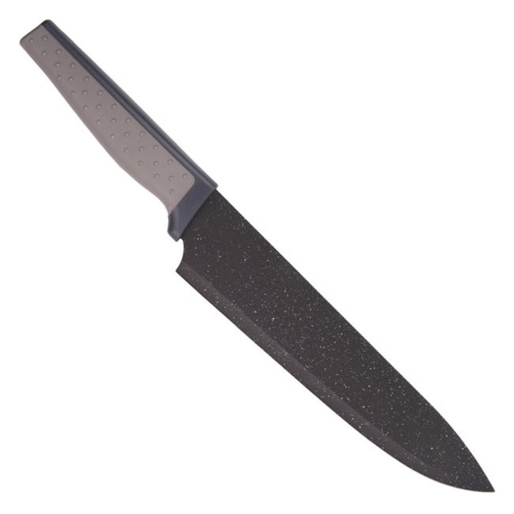 Fekete márvány szakácskés 20cm