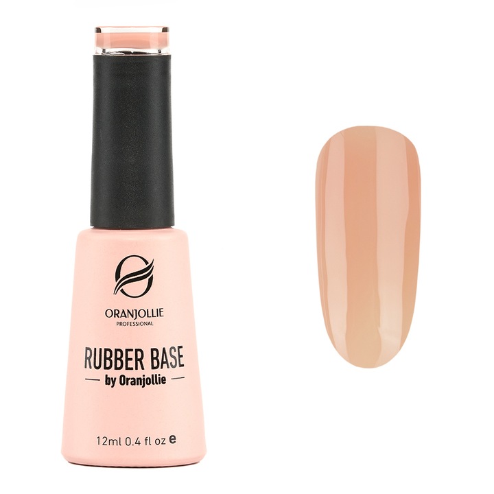 Baza pentru Oja Semipermanenta, Rubber Base Coat, Nr. 10, Gel Color, 12 ml