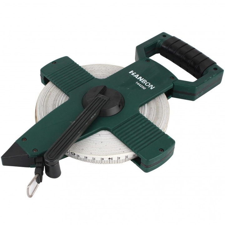 Рулетка с влакнеста лента, дръжка - 50 MX 12,5 mm - Hb144250