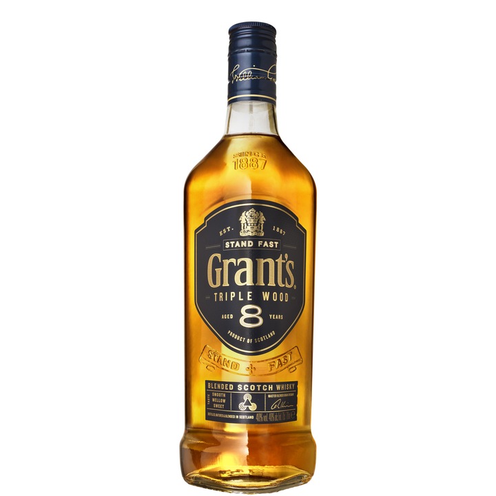 Whisky Grant's Triple Wood, 8YO, 40%, 0.7l
