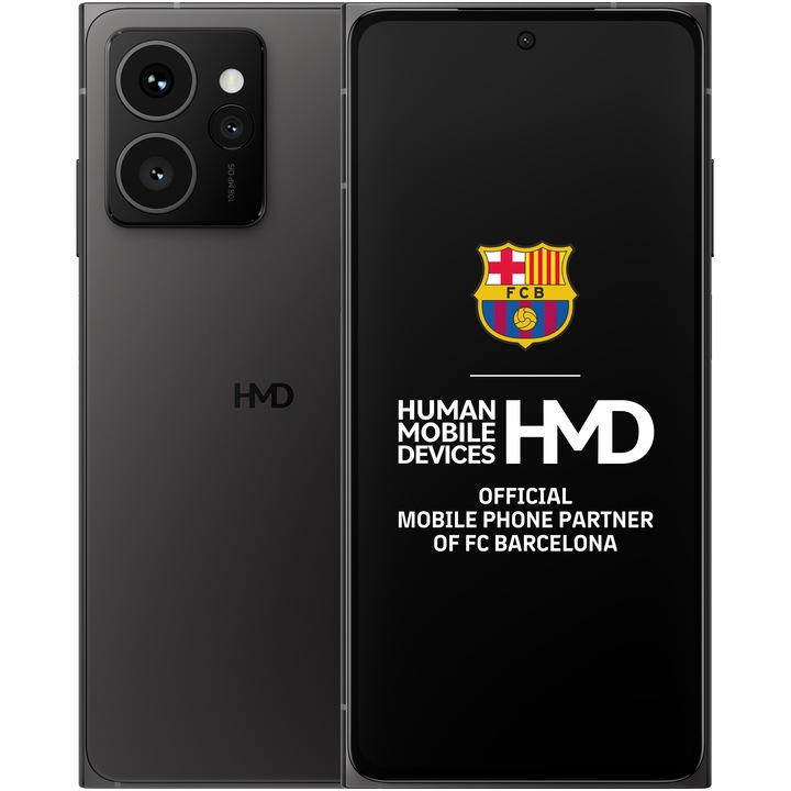 Смартфон HMD Skyline, 256GB, 12GB RAM, 5G, Twisted Black