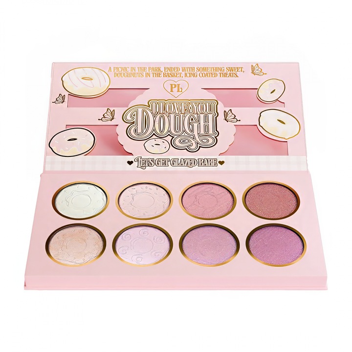 Paleta 8 iluminatoare P.LOUISE I Love You Dough