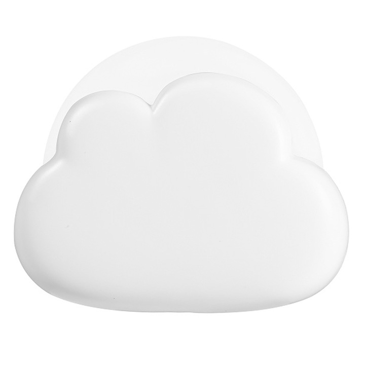 Lampă de veghe copii HERUSI, design nor, alb, 94, 2x78, 6x36mm, LED