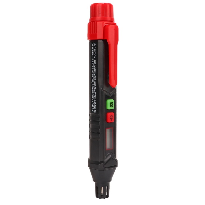 Detector de gaz combustibil, AMRINUGL, tip pen, alarma dubla, material ABS, 50-1000PPM
