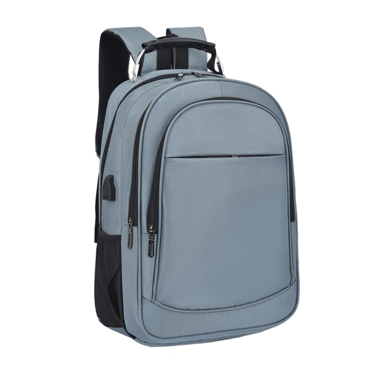 Rucsacuri de calatorie din panza Oxford, rucsac impermeabil pentru laptop de 15,6 inch pentru barbati si femei