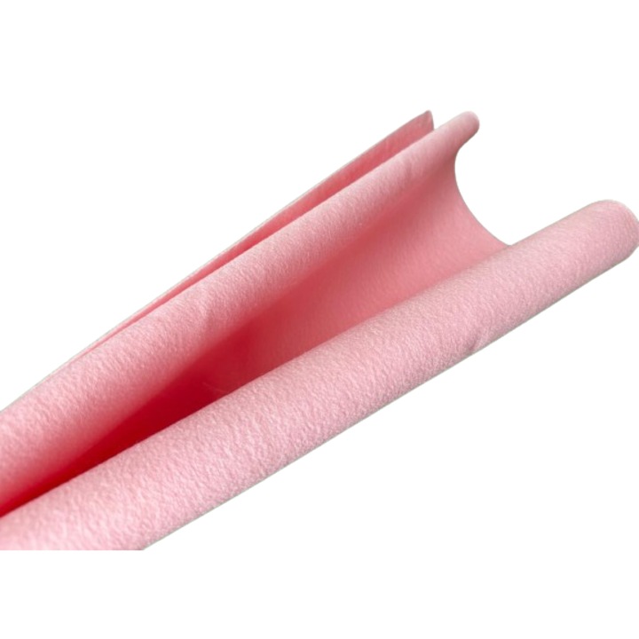 Fetru, pasla moale 1mm 50X110cm, roz pal