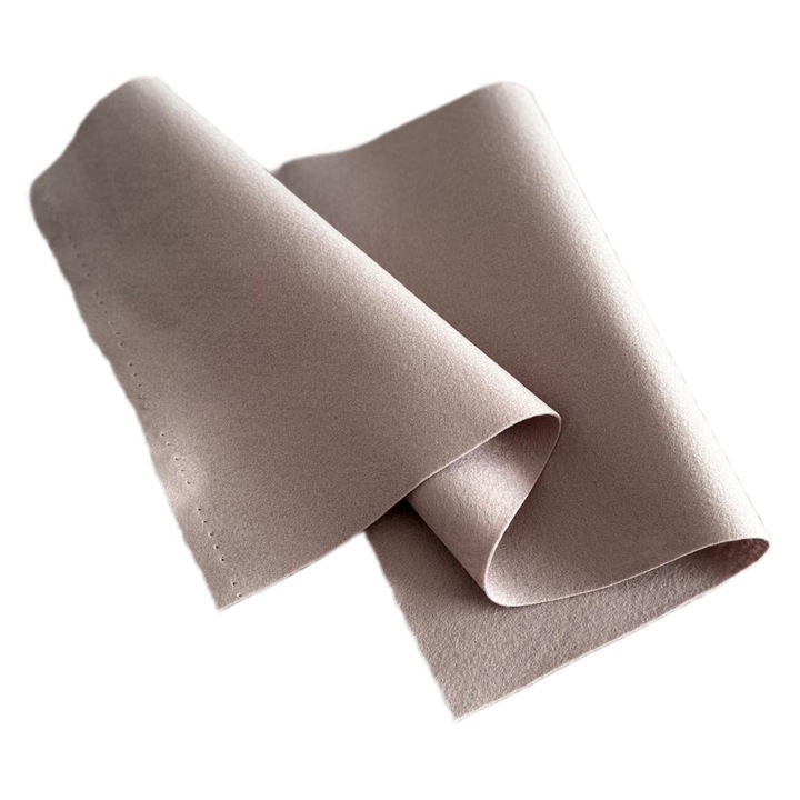 Fetru, pasla moale 1mm 50X55cm, bej