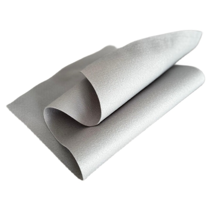 Fetru, pasla moale 1mm 50X110cm, gri deschis