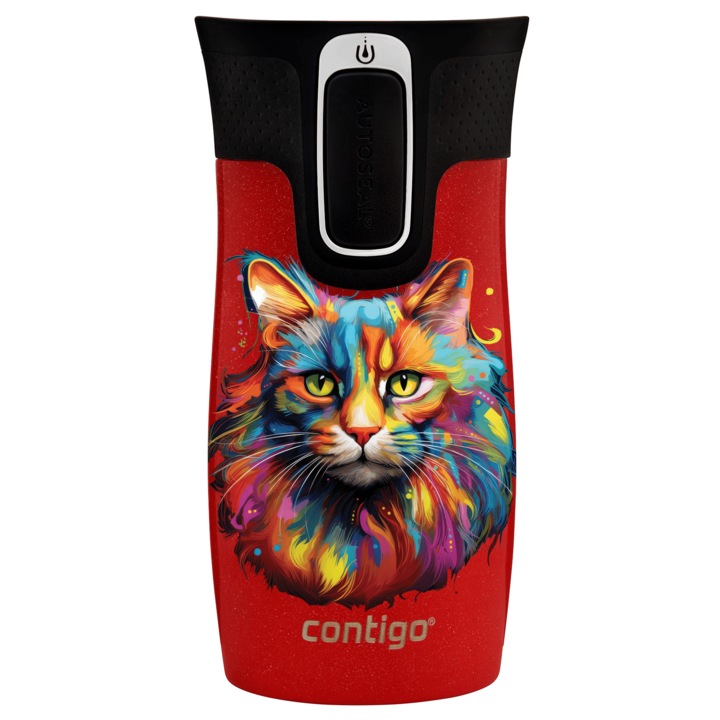 Contigo West Loop Mini 300ml cana termica - Pisica - Goji Berry