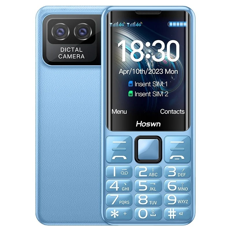 Telefon Mobil AIEK i79, Dual SIM, 2G, 32MB, RO-ALERT, Albastru