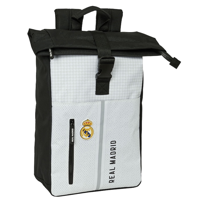 Раница за лаптоп Real Madrid CF 24/25 White Grey 28 x 42 x 13 cm