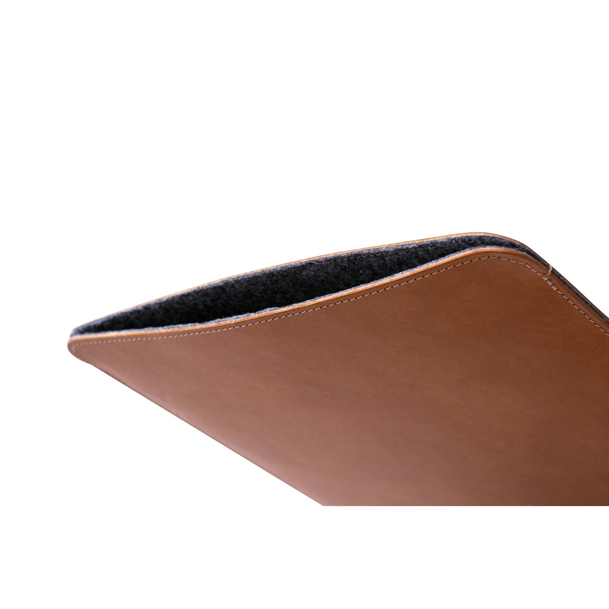 Geanta premium din Piele Naturala Maro dedicat MacBook Air 13.3 M2