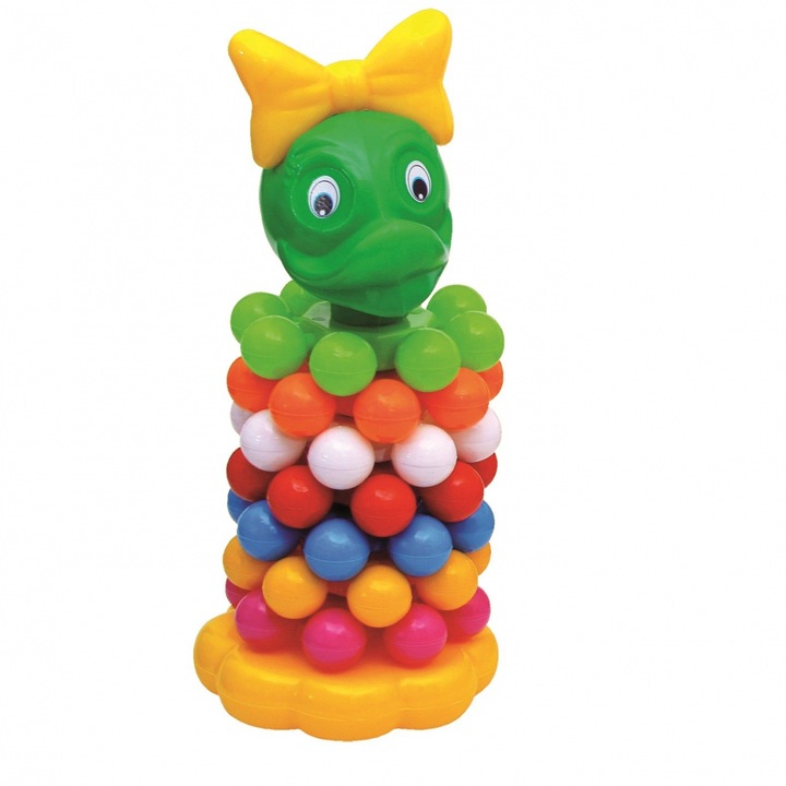 MEJ-POL puzzle, 7 szegmens, sokszínű, 12 hónaposnál idősebb gyermekek számára