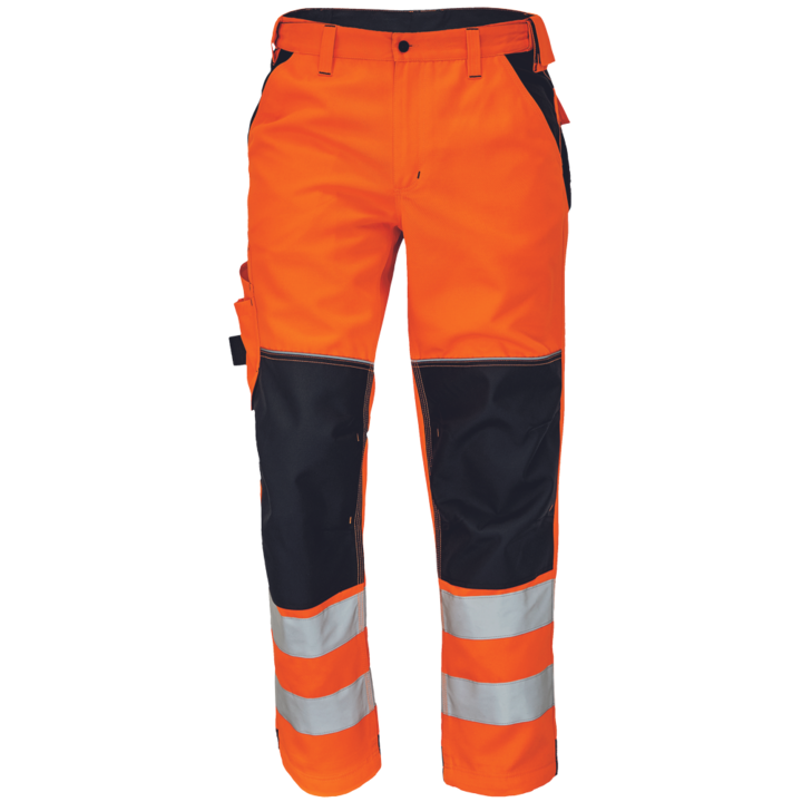 Pantaloni Cerva KNOXFIELD HV FL290, portocaliu, mas. 56