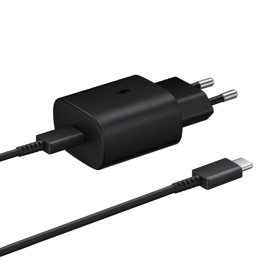 Set Accesorii GSM Samsung Casti AKG Type-C plus Incarcator Samsung Fast Charging 25W USB-C Cablu USB-C USB-C 3A 25W Negru Bulk
