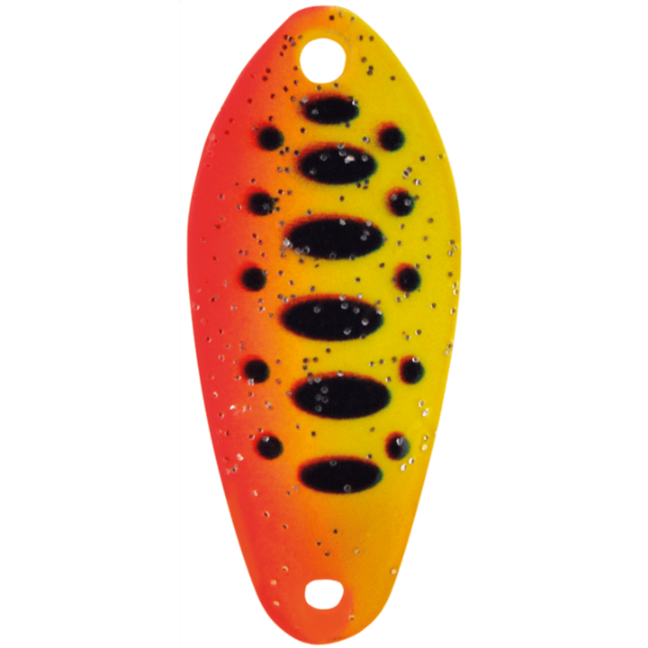 Oscilanta pastrav Kamatsu Keiko 2.75cm, 2gr, 003 Fluo Orange Yellow Tiger/Golden