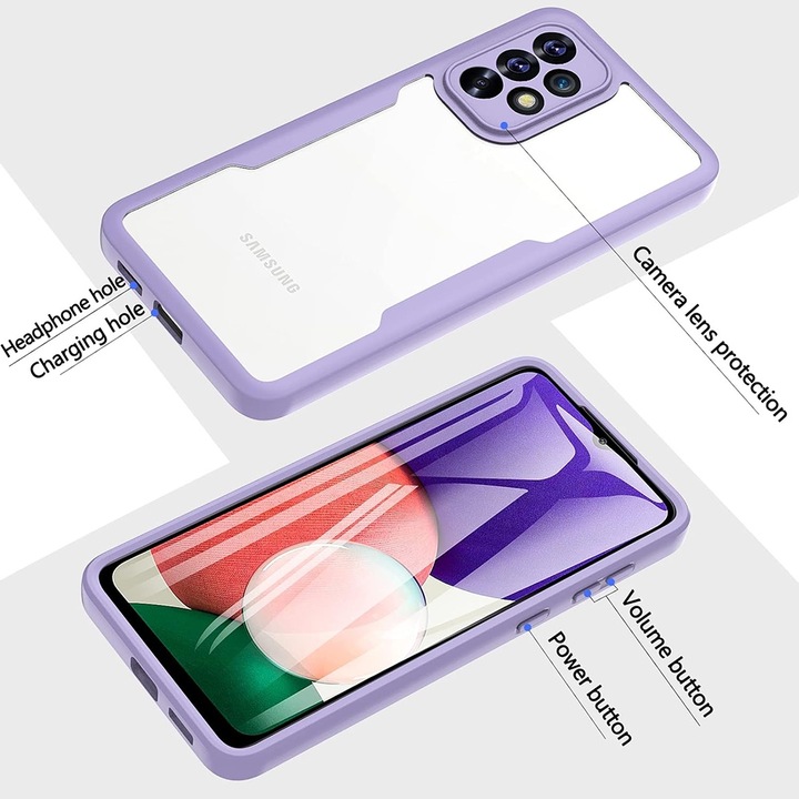 Oppo Reno12 F 4G / Reno12 F 5G / Reno12 FS tok + fólia - ColorVerse 360 Series - fekete