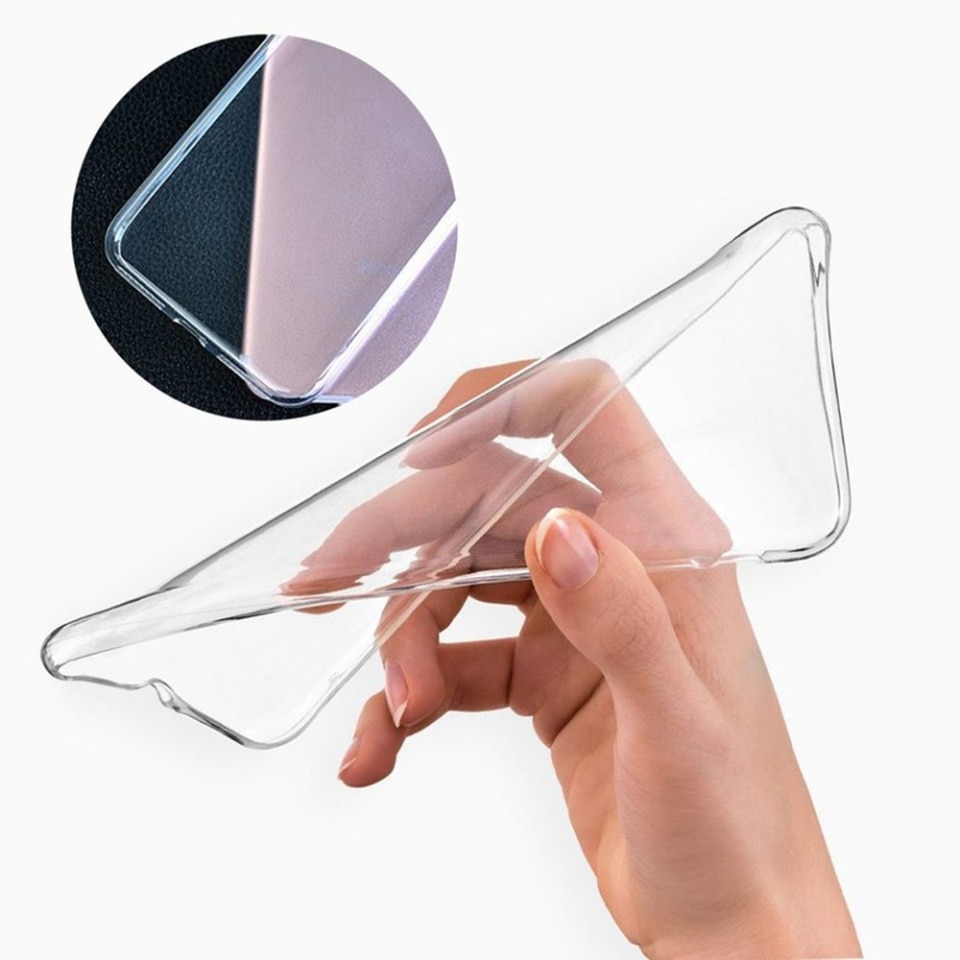 Husa pentru OnePlus Nord CE5, SKYDDAR INNOVATION, ClearGuard, din silicon transparent, set cu sticker, Transparenta