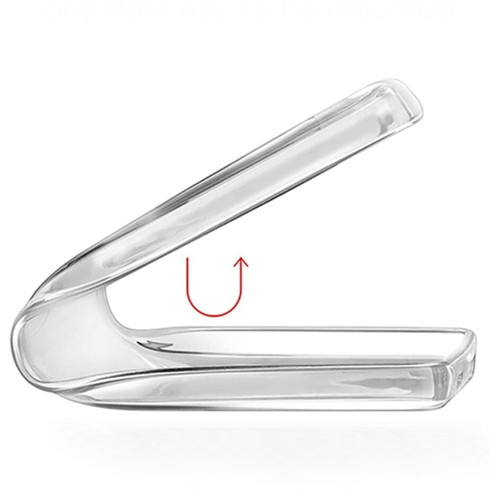 Husa pentru OnePlus Nord CE5, SKYDDAR INNOVATION, ClearGuard, din silicon transparent, set cu sticker, Transparenta