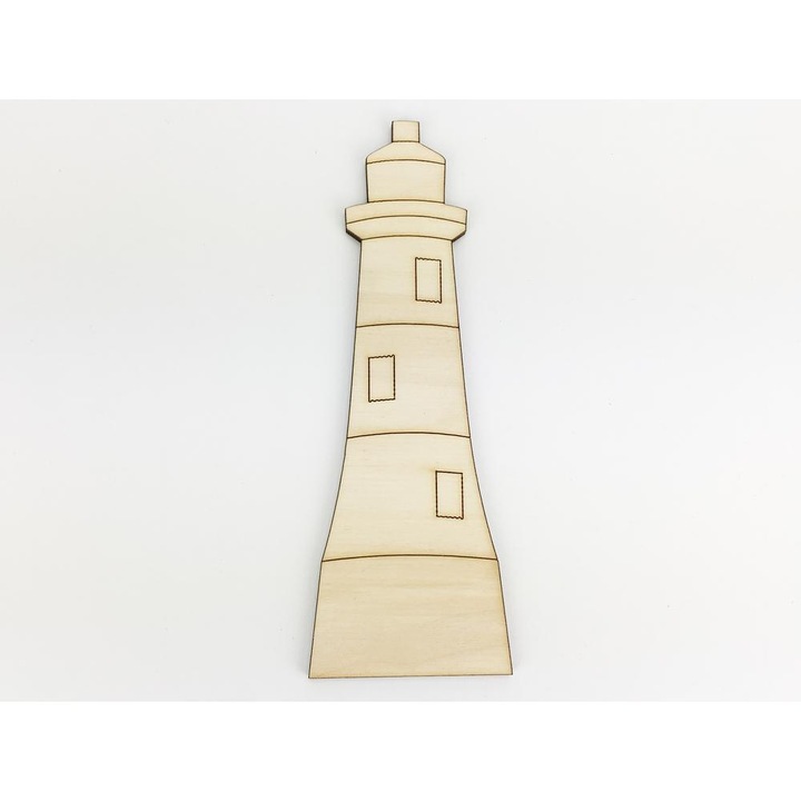 Accesoriu decorativ, Corolla, Lemn, 5,5x15,5cm