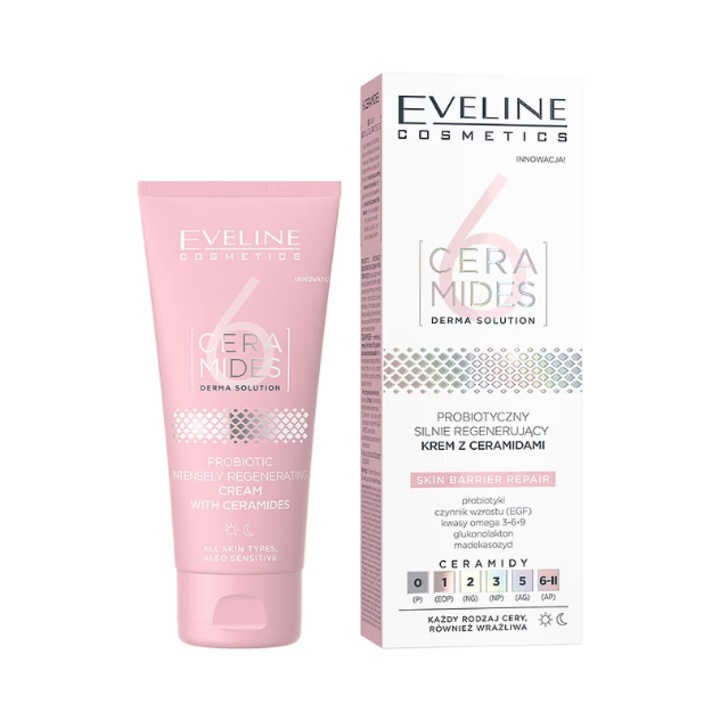 Intense probiotikus regeneráló krém 6 ceramid 50ml Eveline