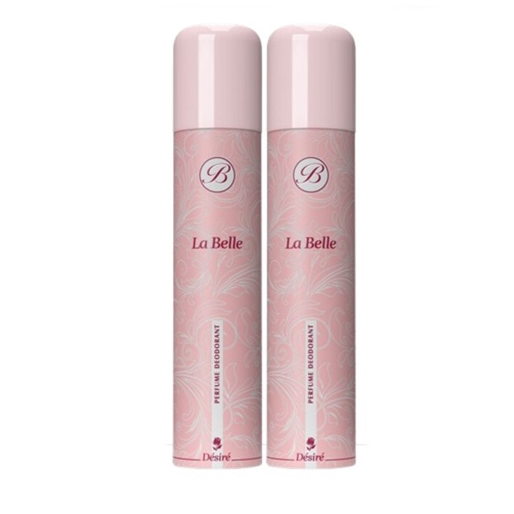 2 db Desire La Belle női dezodor parfüm készlet 75 ml