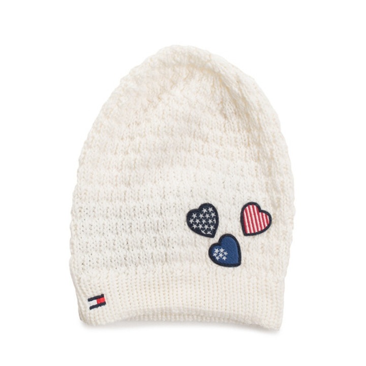 Шапка за бебе Tommy Hilfiger XL0XL00147 One size Бяла