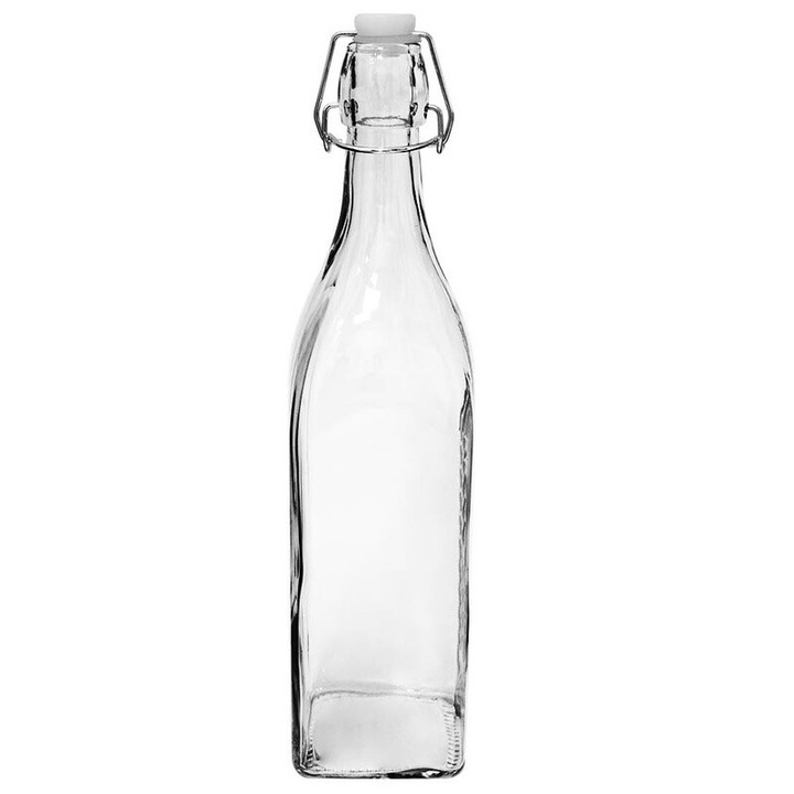 Бутилка за вино Tragar, квадратна, 250мл