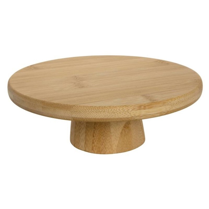 MPLCo tálalótálca, bambusz, kerek, natúr, 20cm