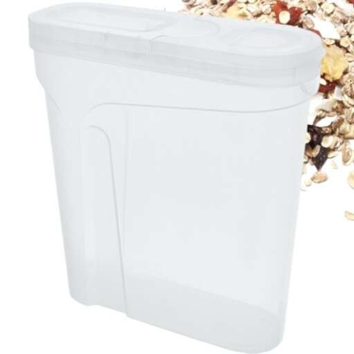 Кутия за зърнени храни/паста Jagiello, 2.4L, прозрачна