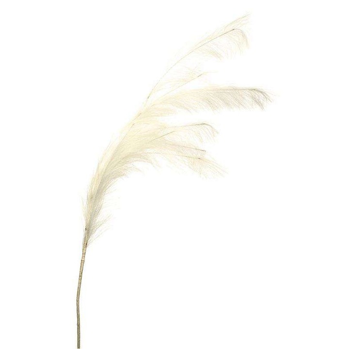 Floare artificiala Art-Pol, 122x10x3cm, alb