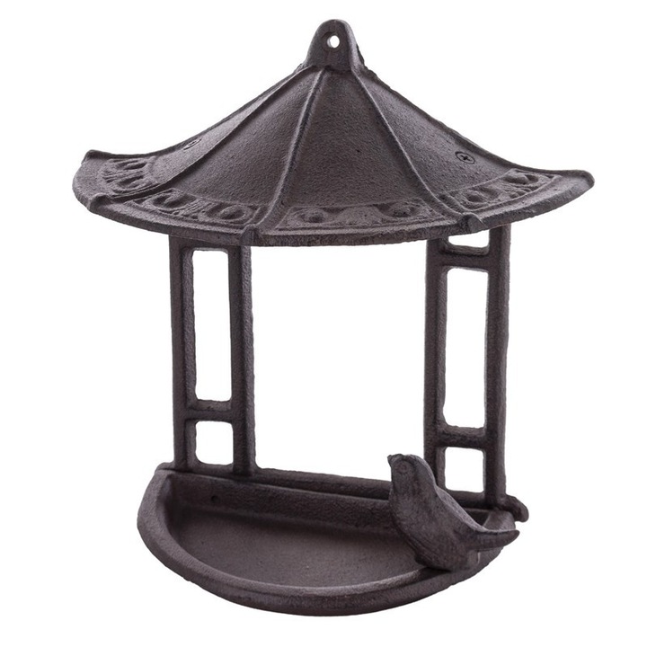 Madáretető Öntöttvas madáretető a kertbe