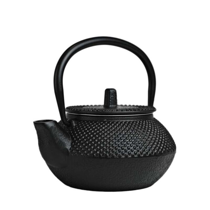 Ceainic din fonta, Art-Pol, 0.8L, Negru