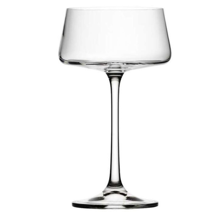 Set 6 Pahare pentru vin spumant, Bohemia, Sticla, 220 ml, Transparent